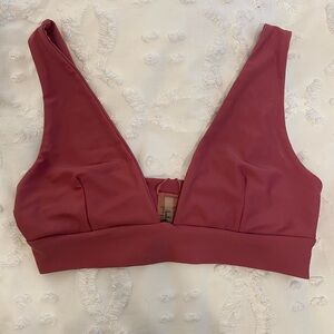 Dusty pink bikini top 👙